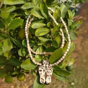 Shri Radha Charan Tulsi Locket Mala