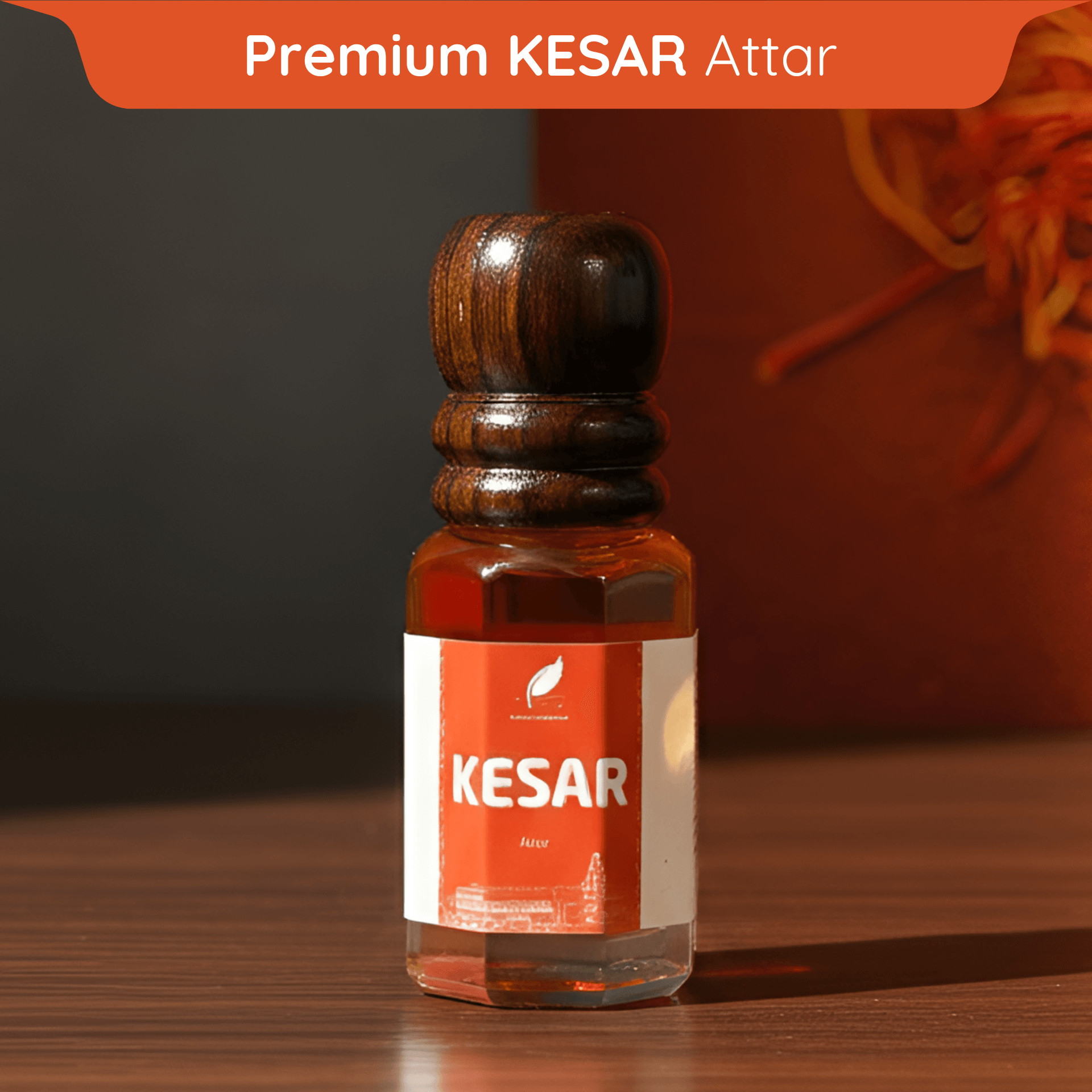 Kesar Premium Attar for Laddu Gopal Ang Sewa – Royal Saffron Itra