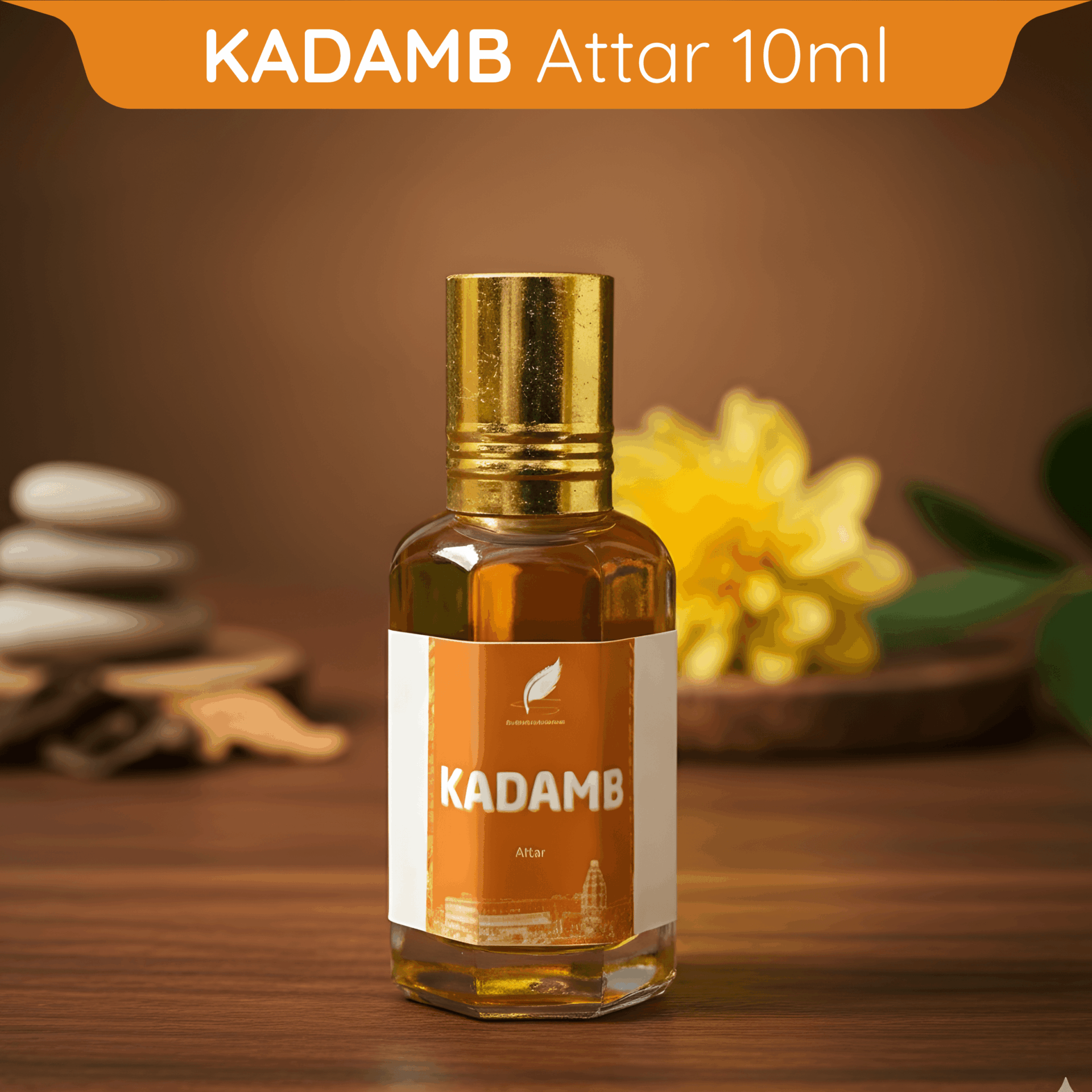 Kadamb Fragrance Attar for Thakur Sewa – Winter Season Special from Vrindavan (12ml)