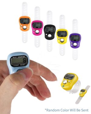 Regular Finger Strip Jaap Counter | Digital Tally Counter for Mantra Chanting & Meditation